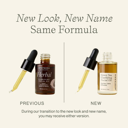 Green Tea Clarifying Facial Oil