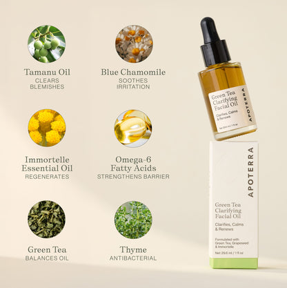 Green Tea Clarifying Facial Oil