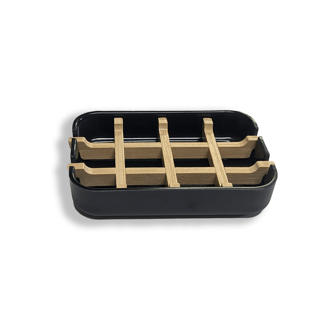 Bamboo Soap Dish with Removable Grid