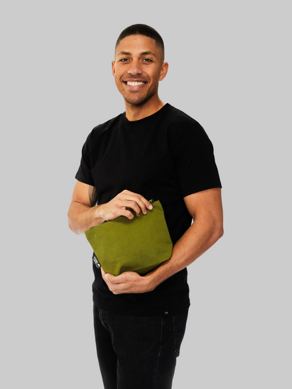 Organic Cotton Makeup Bag