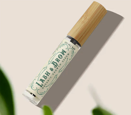 Organic Lash & Brow Serum – Castor Oil & Pearl Powder