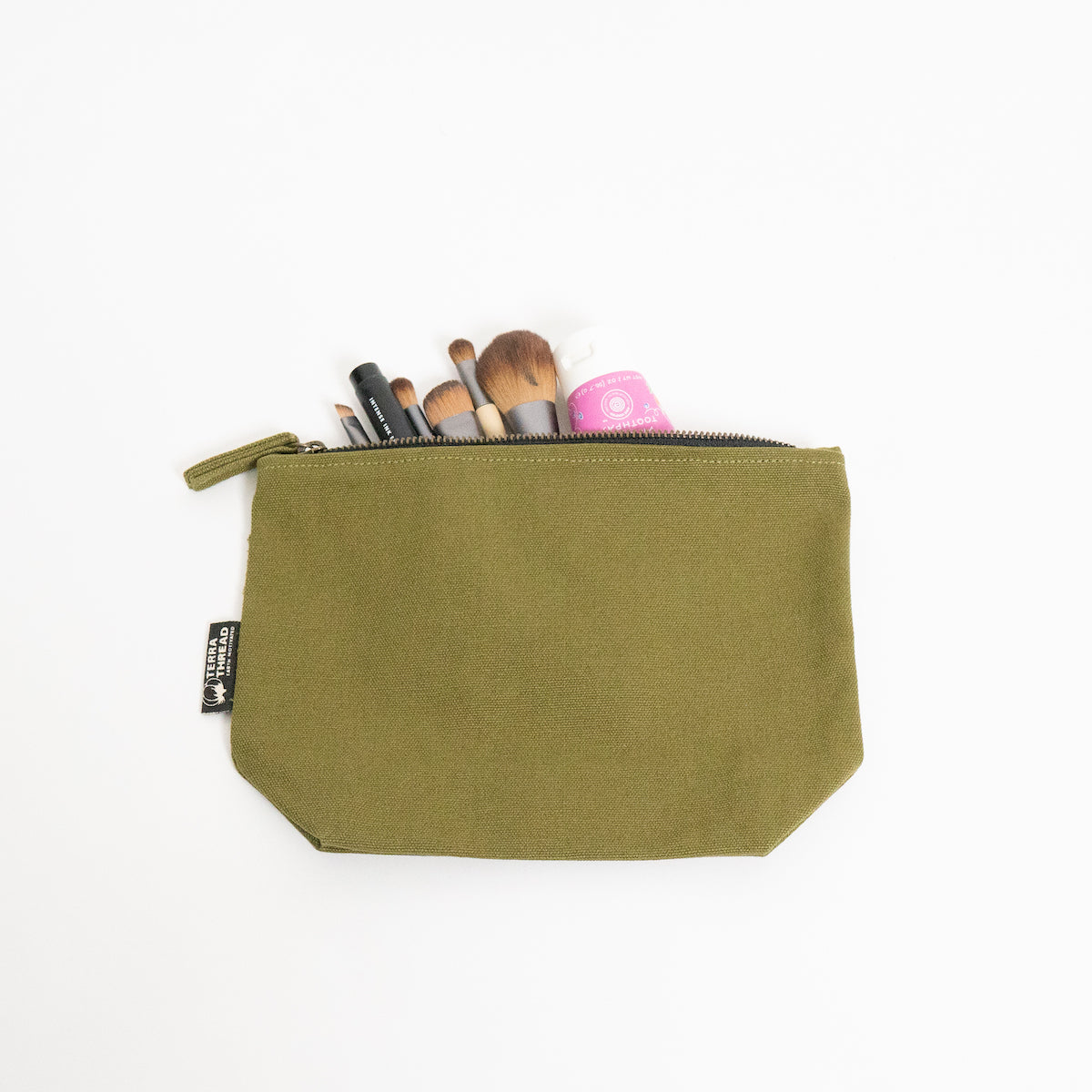 Organic Cotton Makeup Bag