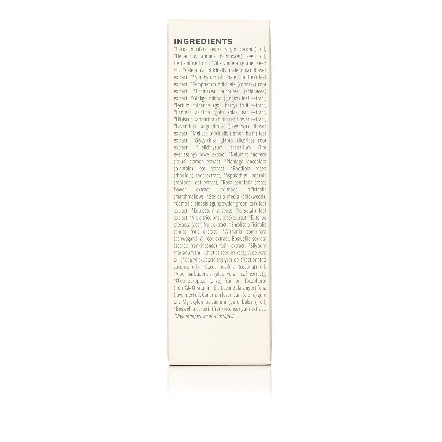 Coconut Body Oil – Herbal Infusion