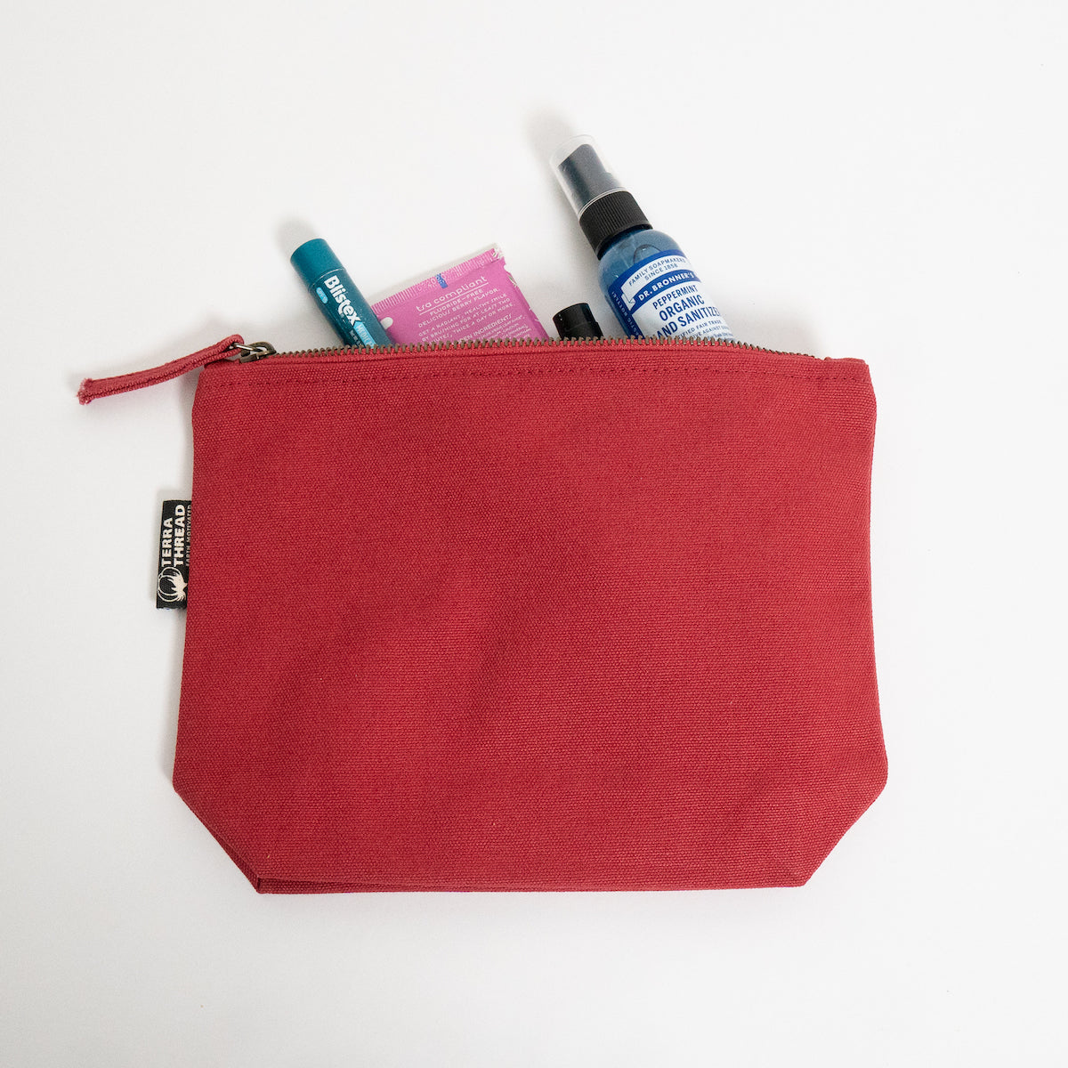 Organic Cotton Makeup Bag