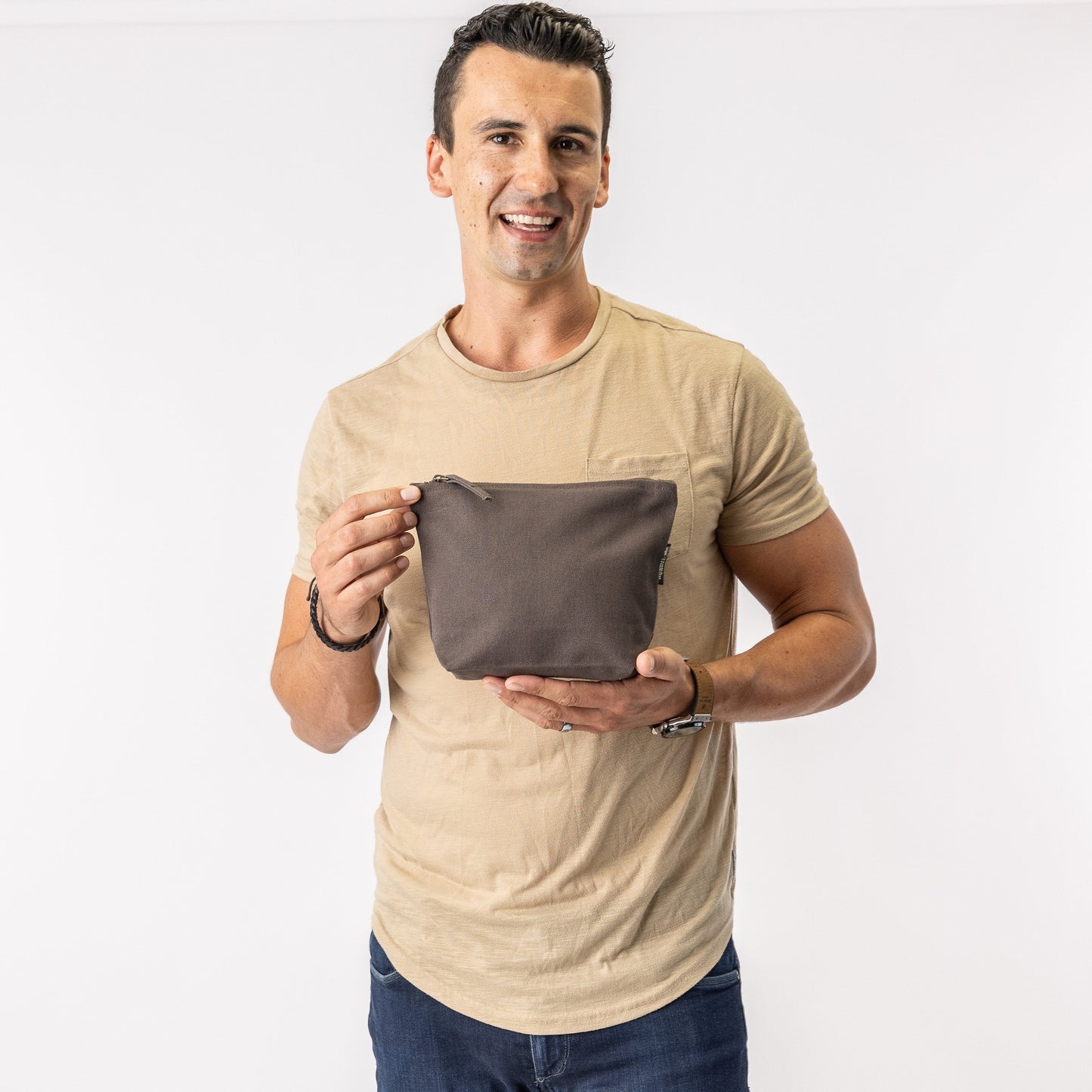 Organic Cotton Makeup Bag