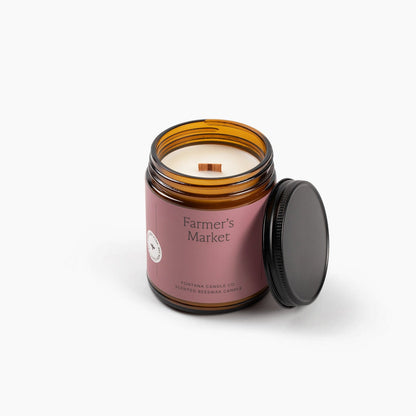 Farmer's Market Beeswax Candle