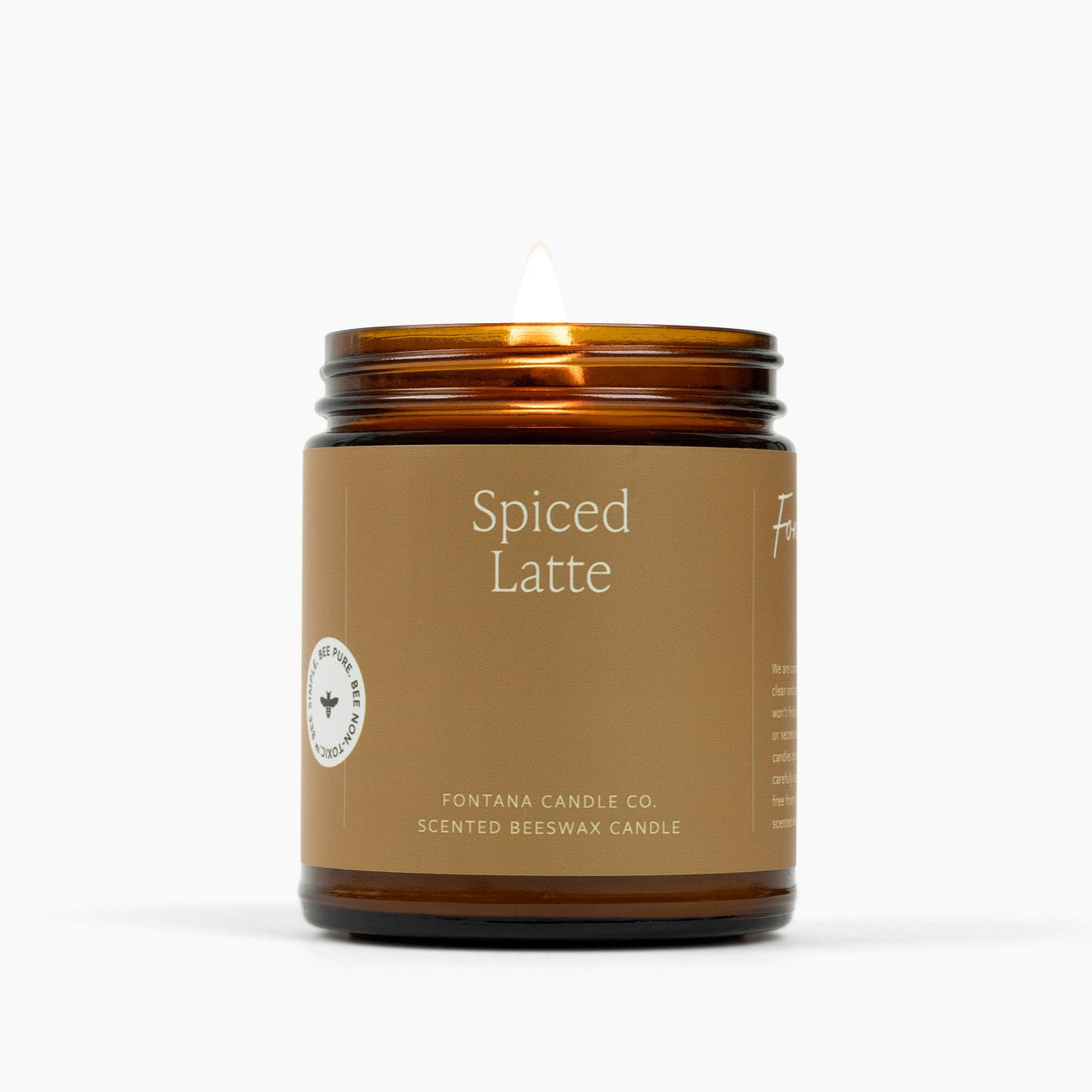 Spiced Latte Beeswax Candle