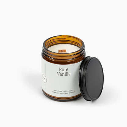 Pure Vanilla Beeswax Candle